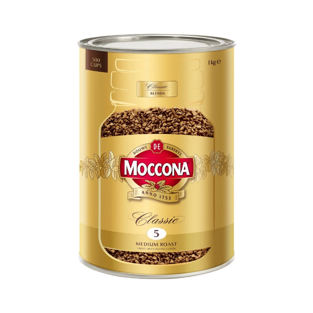 Moccona Classic Medium Roast Tin 1kg - WHOInc